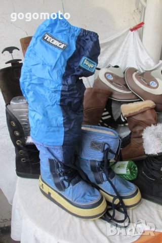 TECNICA® TOGO,водоустойчиви УНИСЕКС термо боти, апрески + гети, гамаши,39 - 40,гети за дълбок сняг, снимка 16 - Мъжки ботуши - 35087115