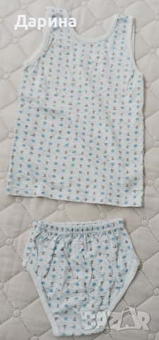 Бельо комплект, снимка 2 - Детско бельо и бански  - 34624026