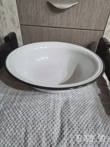 Голяма емайлирана купа, снимка 4 - Съдове за готвене - 49276842