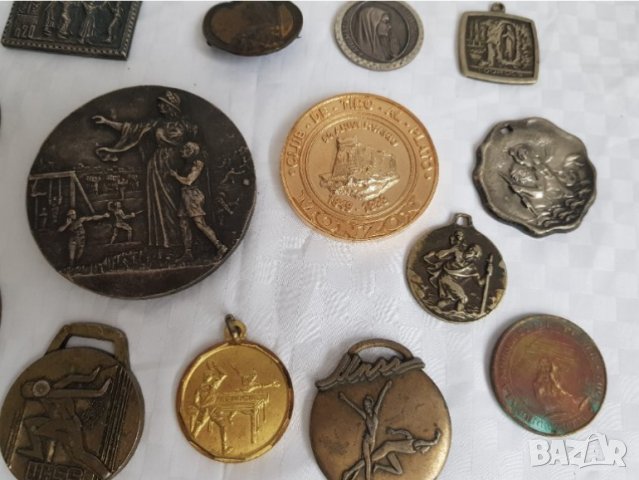 Лот плакети и медали -14броя, снимка 3 - Антикварни и старинни предмети - 43656014