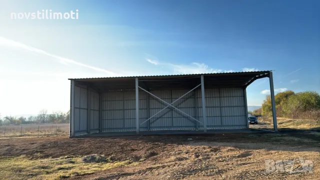 Голям парцел 8.1 дка със склад от 156 кв.м. на Калояновско шосе само на 6 км. от Стара Загора, снимка 2 - Парцели - 49922256