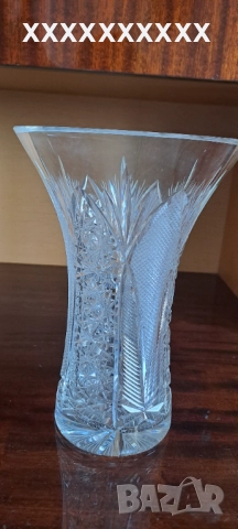 Ваза от оловен кристал , снимка 4 - Вази - 52096621