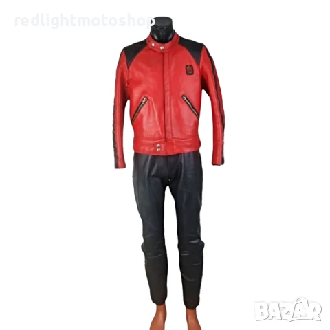 📌 5249 Erbo Мъжки кожен мото екип от две части | Размер 25 | 100 лв
