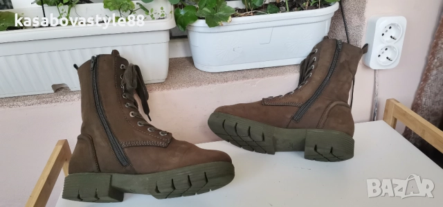 Ботуши Gabor 38.5н.Естествена кожа , снимка 6 - Дамски ботуши - 52557432