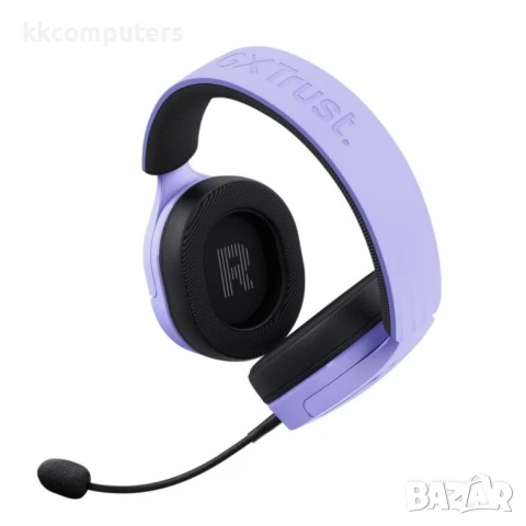 TRUST GXT489 Fayzo Headset Purple Геймърски слушалки, снимка 2 - Слушалки и портативни колонки - 50573425