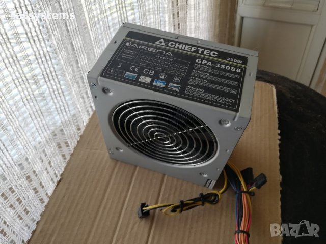 Компютърно захранване 350W Chieftec GPA-350S8 120mm FAN, снимка 6 - Захранвания и кутии - 40184855