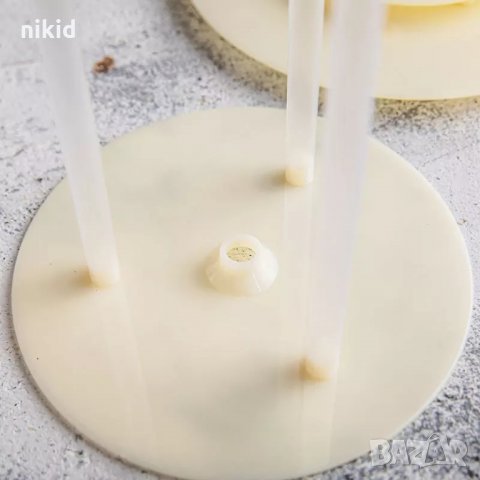 Основа стойка подпори за направа на торта на етажи пирони опори база висока, снимка 5 - Други - 27216391