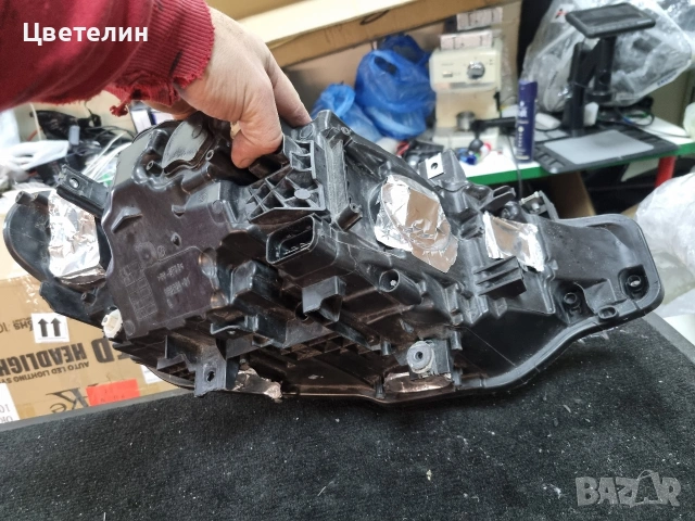 Ляв фар BMW 3 F30 F31 LED lqv far бмв 3 ф30 лед, снимка 12 - Части - 53213256