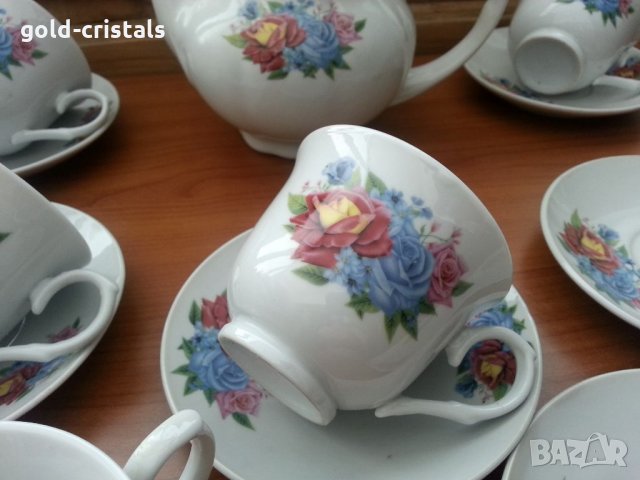 Стар порцелан чаши за чай кафе , снимка 4 - Антикварни и старинни предмети - 33682410