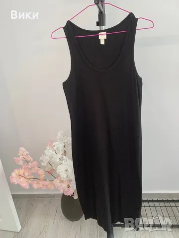 Рипсена рокля в размер М, снимка 6 - Рокли - 49301638