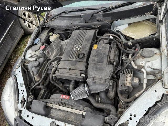 Mercedes-Benz SLK 200 КАБРИОЛЕТ 2.0 компресор  163кс / дясна дикреция  - цена  2600 евро или 5085,16, снимка 8 - Автомобили и джипове - 53142235