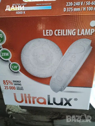 Лед.Лампа Плафон.Нова.Перфектна, снимка 3 - Крушки - 50407894