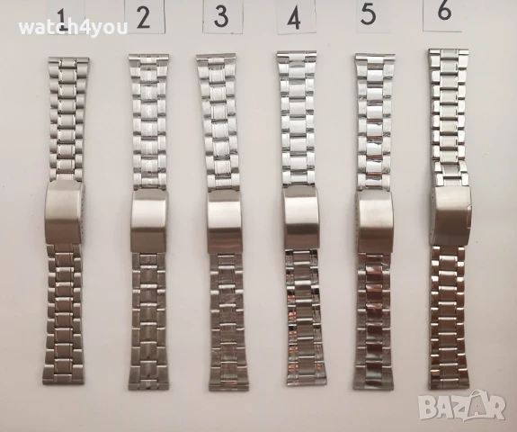 НОВА СТОМАНЕНА ВЕРИЖКА ЗА ЧАСОВНИК. КАЧЕСТВЕНА МЕТАЛНА ВЕРИЖКА.ВЕРИЖКИ ЗА ЧАСОВНИЦИ VERIJKA VERIZHKA, снимка 10 - Каишки за часовници - 23010173