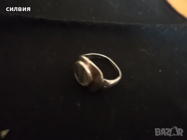 дамски сребърен пръстен , снимка 4 - Пръстени - 43222876
