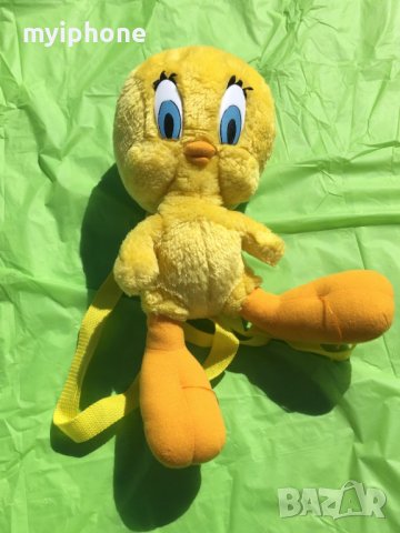 Детска плюшена раничка  Baby Tweety, снимка 3 - Раници - 38124386