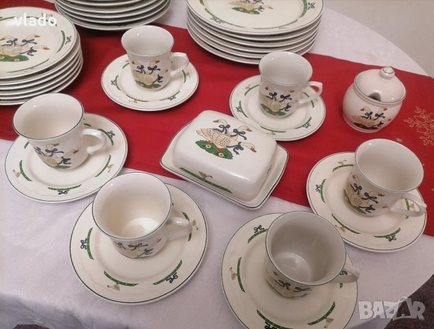 Порцеланов ретро сервиз от Холандия -50% ПРОМО, снимка 3 - Сервизи - 35256254