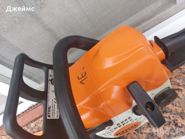 Резачка Stihl MS 170, снимка 8 - Градинска техника - 52621983