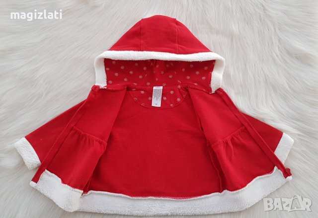 Бебешка Коледна блуза 3-6 месеца, снимка 6 - Бебешки блузки - 38553027