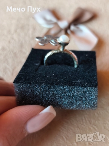 Сребърен пръстен (300), снимка 3 - Пръстени - 52502193