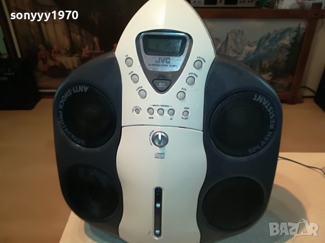 JVC RS-WP1WT 12V CD PORTABLE SYSTEM-SWISS 1106221826, снимка 7 - Ресийвъри, усилватели, смесителни пултове - 37054092