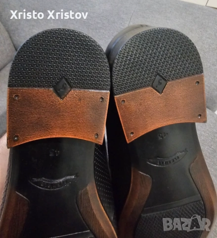 Мъжки ,кожени мокасини SHARP, снимка 6 - Официални обувки - 53467140