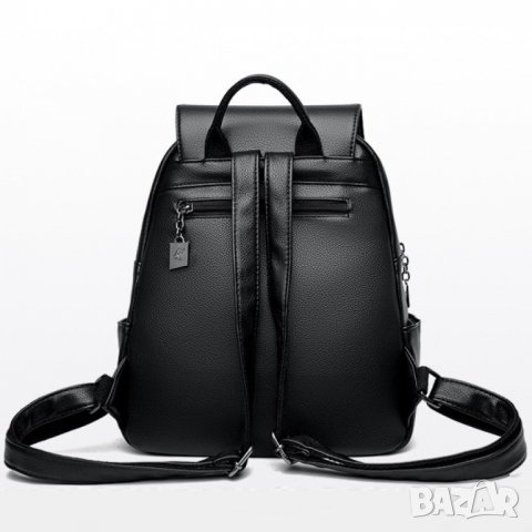 Дамска раница Black 1113, снимка 3 - Раници - 43055321