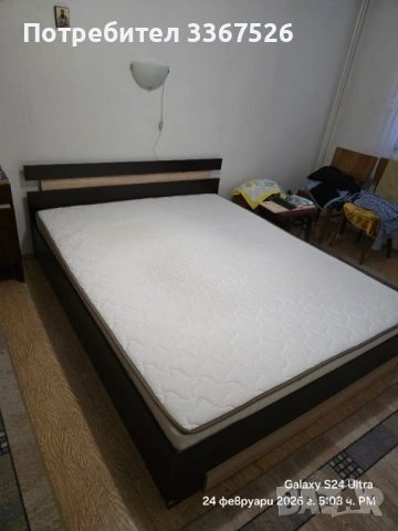 Спалня със матрак 160/200