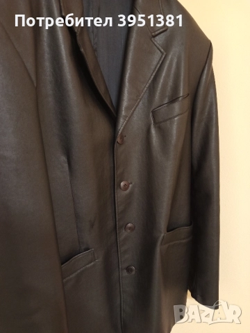 Мъжко кожено сако., снимка 9 - Сака - 52504382
