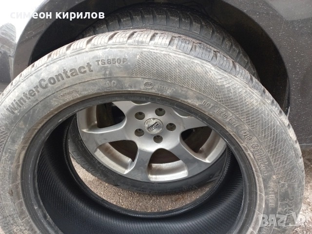 Продавам зимна гума Континентал 225/50/17., снимка 4 - Гуми и джанти - 52606560