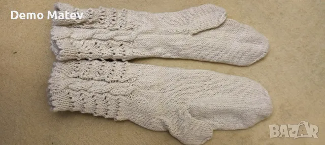 Продавам плетени ръкавици, снимка 3 - Ръкавици - 48106582