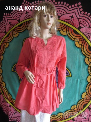 Индийски летни ризи и туники-(123-130), снимка 1