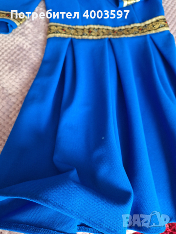 Барби синя рокля,нова, снимка 4 - Рокли - 44878040