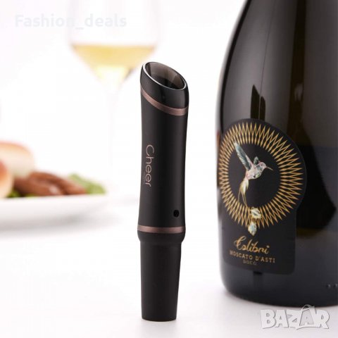 Аериране на вина за секунди Накрайник за бутилка Червено вино Нов, снимка 6 - Други - 36882194