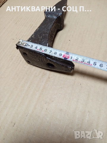 Стара Антикварна Ръчно Кована Наковалня ЙОРС 2.600кг., снимка 13 - Антикварни и старинни предмети - 52619328