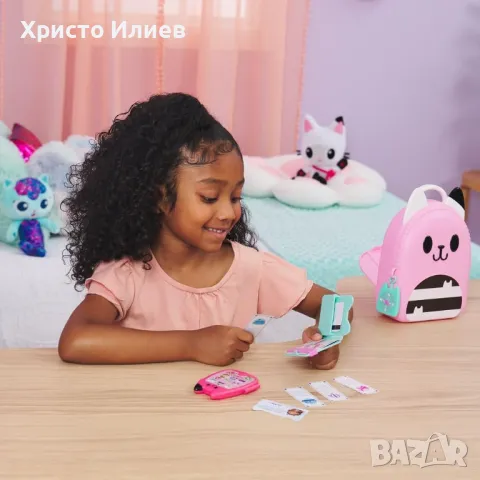 Gabbys Dollhouse Раничка с аксесоари 11 части Къщата за кукли на Габи, снимка 3 - Други - 48715259
