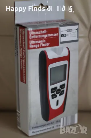 Ролетка лазер+ултразвук до 16 метра WM-200B (червен)