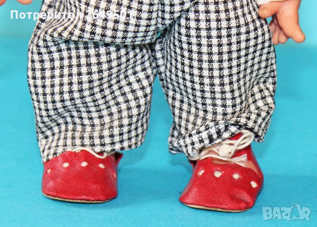 Немска кукла DDR ГДР VEB Spielwaren Schalkau 1970те, снимка 6 - Колекции - 33498702