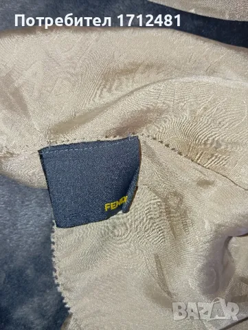 Fendi голям копринен шал 160/60 см., снимка 14 - Шалове - 31926845