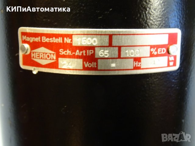 магнет вентил Herion 24 066 50 40Bar 24VDC, снимка 2 - Резервни части за машини - 37052119