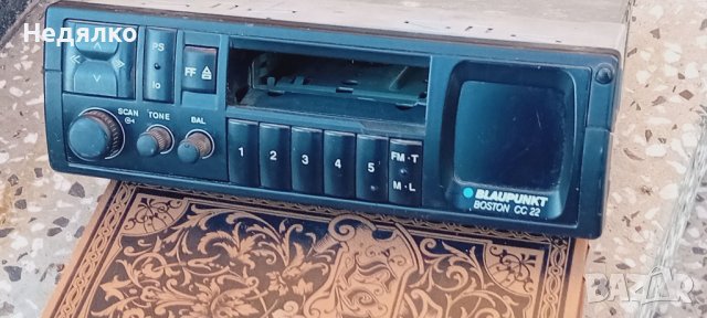 Ретро автокасетофон Blaupunkt Boston CC22, снимка 2 - Части - 43490479