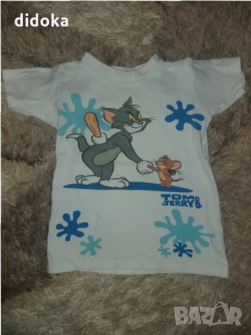 Тениска Tom and Jerry , снимка 1 - Други - 28639173
