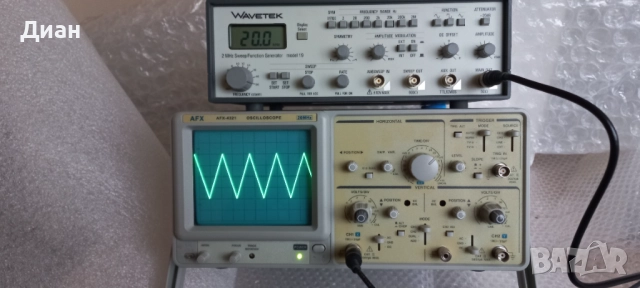 Осцилоскоп AFX 4321, снимка 7 - Друга електроника - 52897631