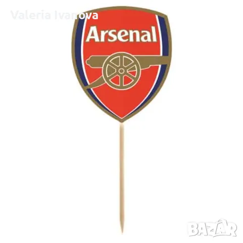 Топери FC Arcenal, 8 броя в комплект 99969