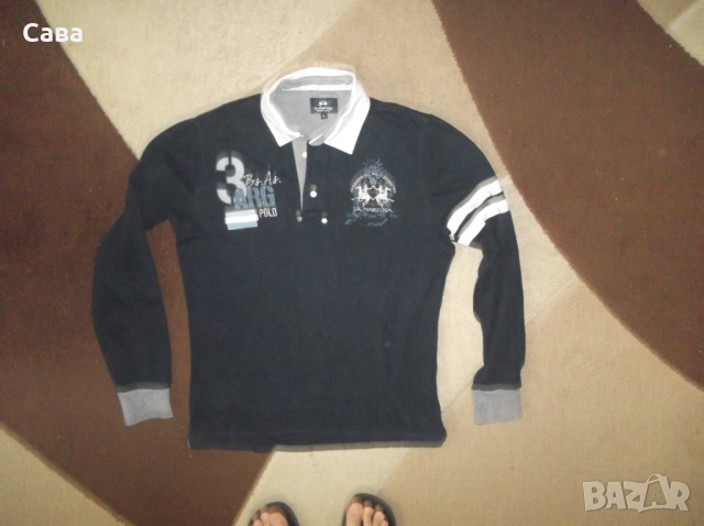 Ватирана блуза LA MARTINA  мъжка,Л, снимка 2 - Блузи - 51738005