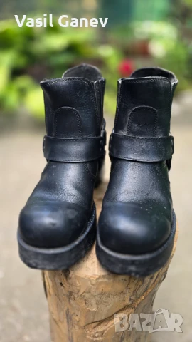 Кожени ботуши Вермахт, снимка 1