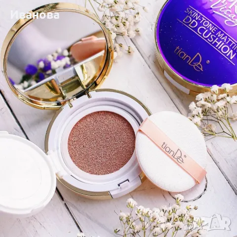 Пудра фон дьо тен 2в1 Manhattan,пудра за лице Bourjois , снимка 3 - Козметика за лице - 49524488