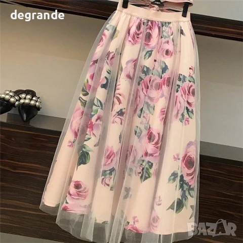 Дамски комплект в нежно бежаво, снимка 2 - Комплекти - 51222812