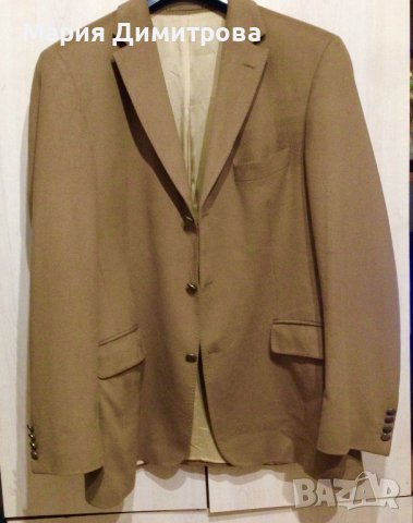 Мъжко сако HUGO BOSS 100% Кашмир , снимка 4 - Сака - 38967598