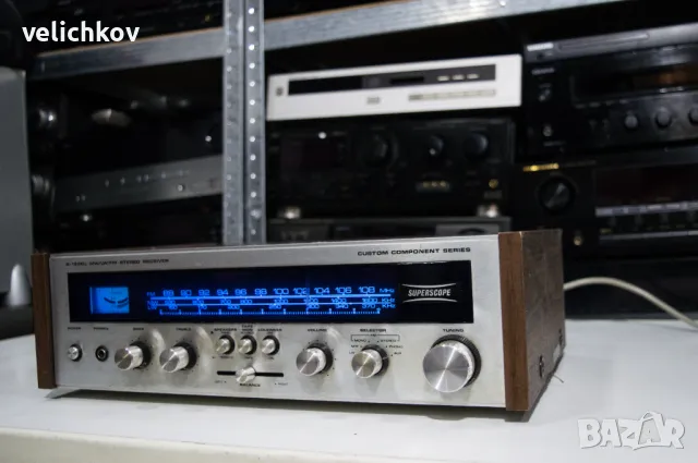 Ресивър Superscope R-1220L e проектиран в Marantz USA, снимка 3 - Ресийвъри, усилватели, смесителни пултове - 49748235