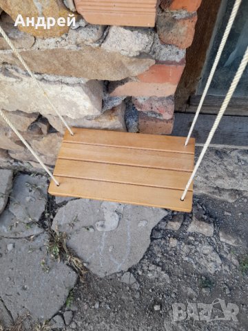 Стара детска дървена люлка #2, снимка 2 - Антикварни и старинни предмети - 33322545